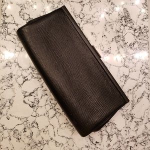 Banana Republic leather clutch